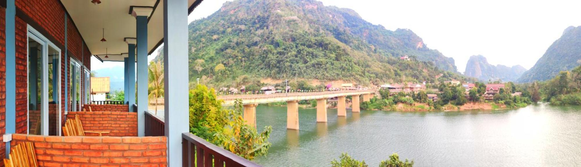 Arthith Guesthouse Nongkhiaw エクステリア 写真